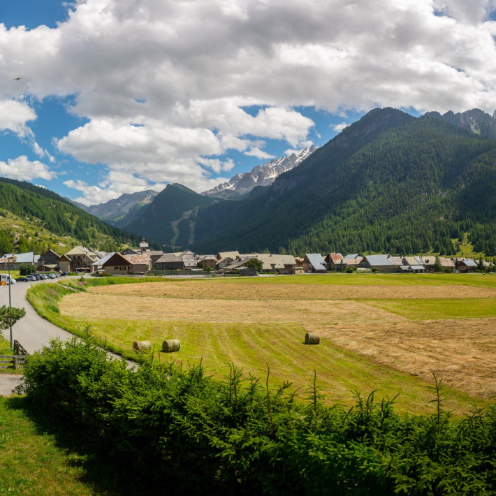 Vue depuis le balcon.